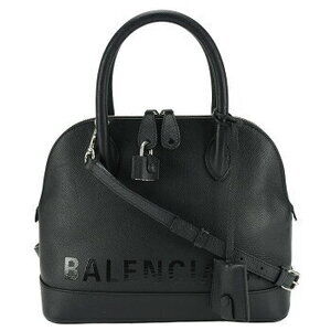 Balenciaga Ville Top Handle Handbag Black Leather Shoulder Strap